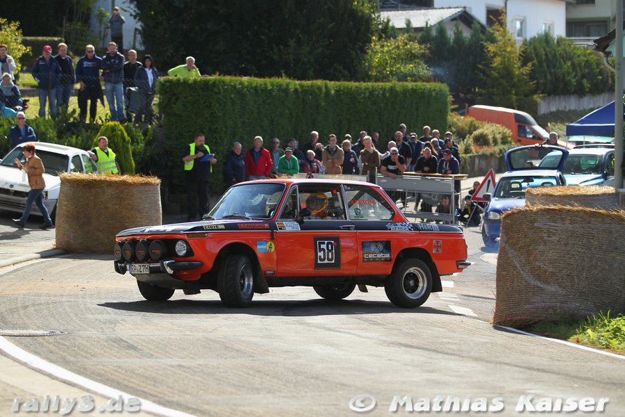 Rallye Bilder der WP1 Retro